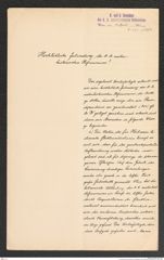 k.k. naturhistorisches Hofmuseum, Intendanzakten 1885-1896 (Hauer), Aktenzahl Z.273.c/1891, Seite 1
